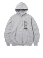 THISTHAT Skate hoodie heather grey