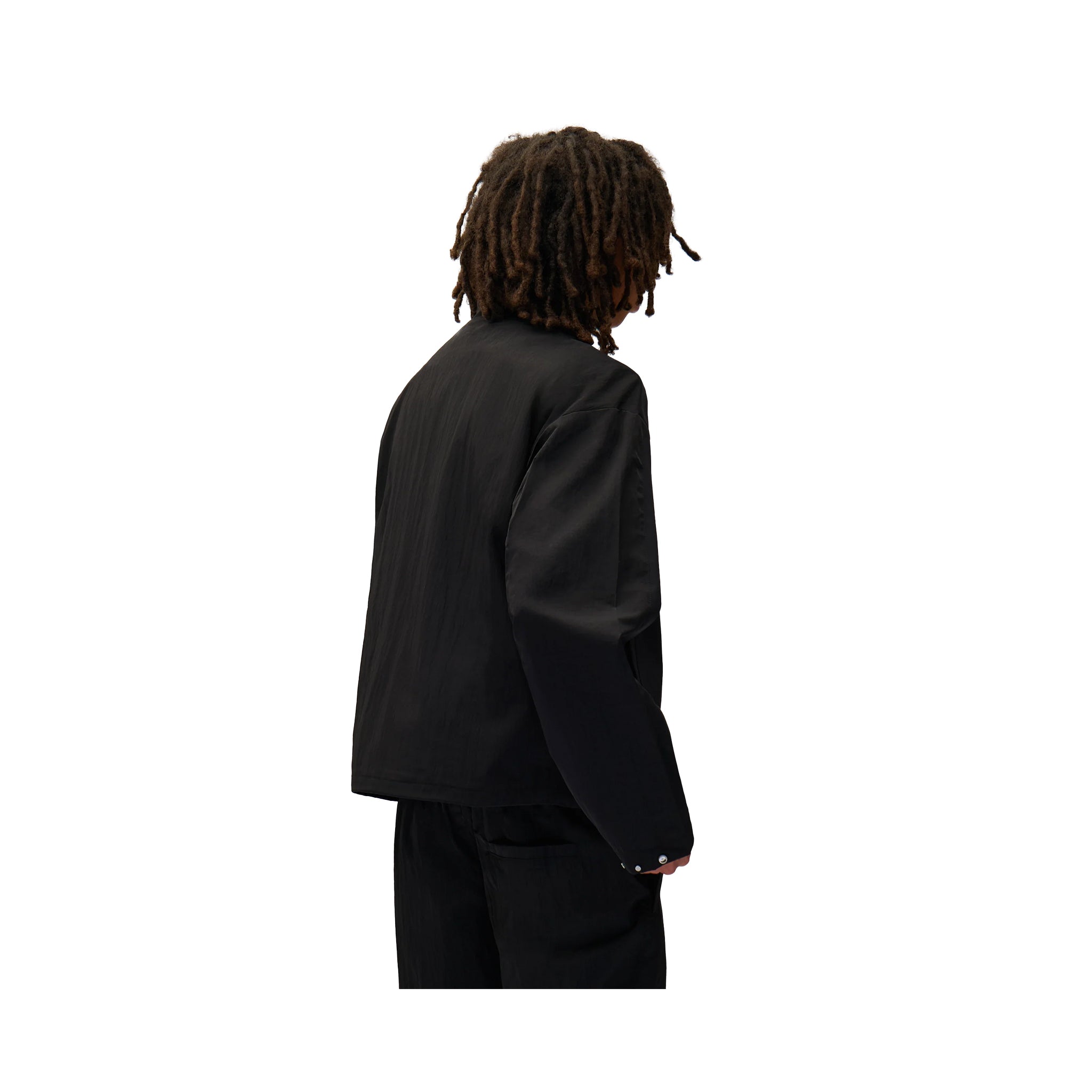 ARTE - Nylon Track Jacket - Black