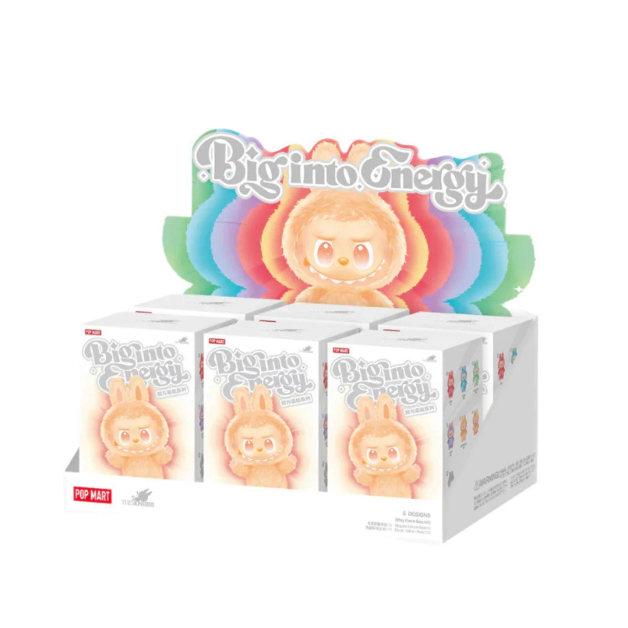 Labubu big into energy box of 6