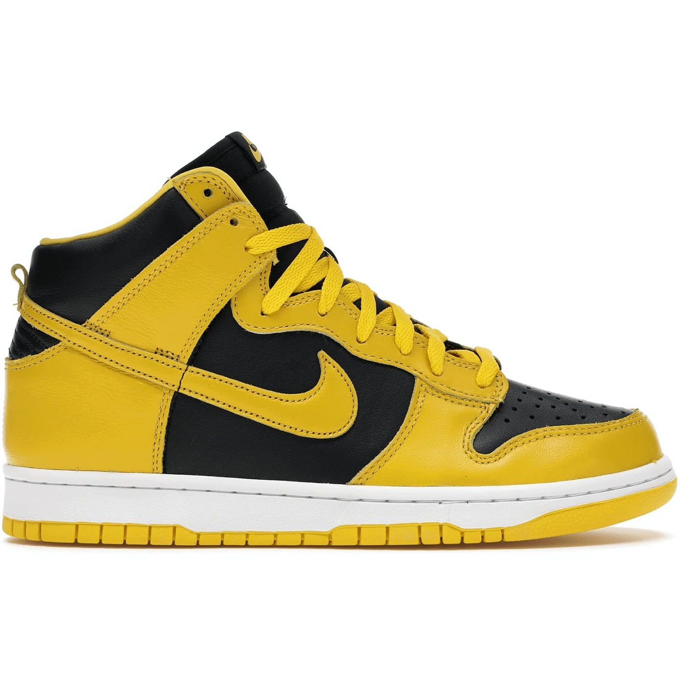Nike Dunk High Black Varsity Maize