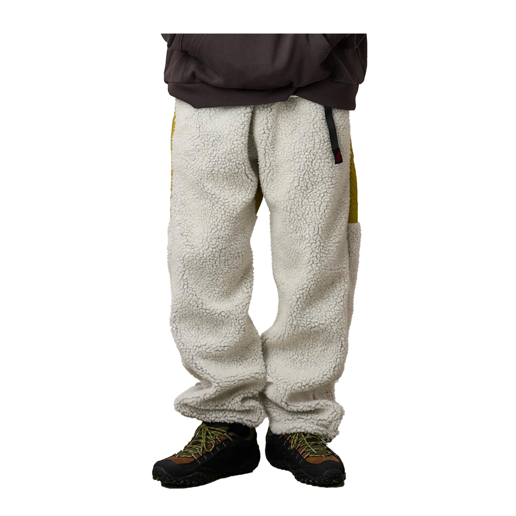 Gramicci Nylon Sherpa Pant – Natural/Chartreuse