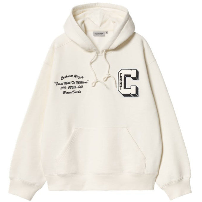 Carhartt Hooded brown ducks sweat wax