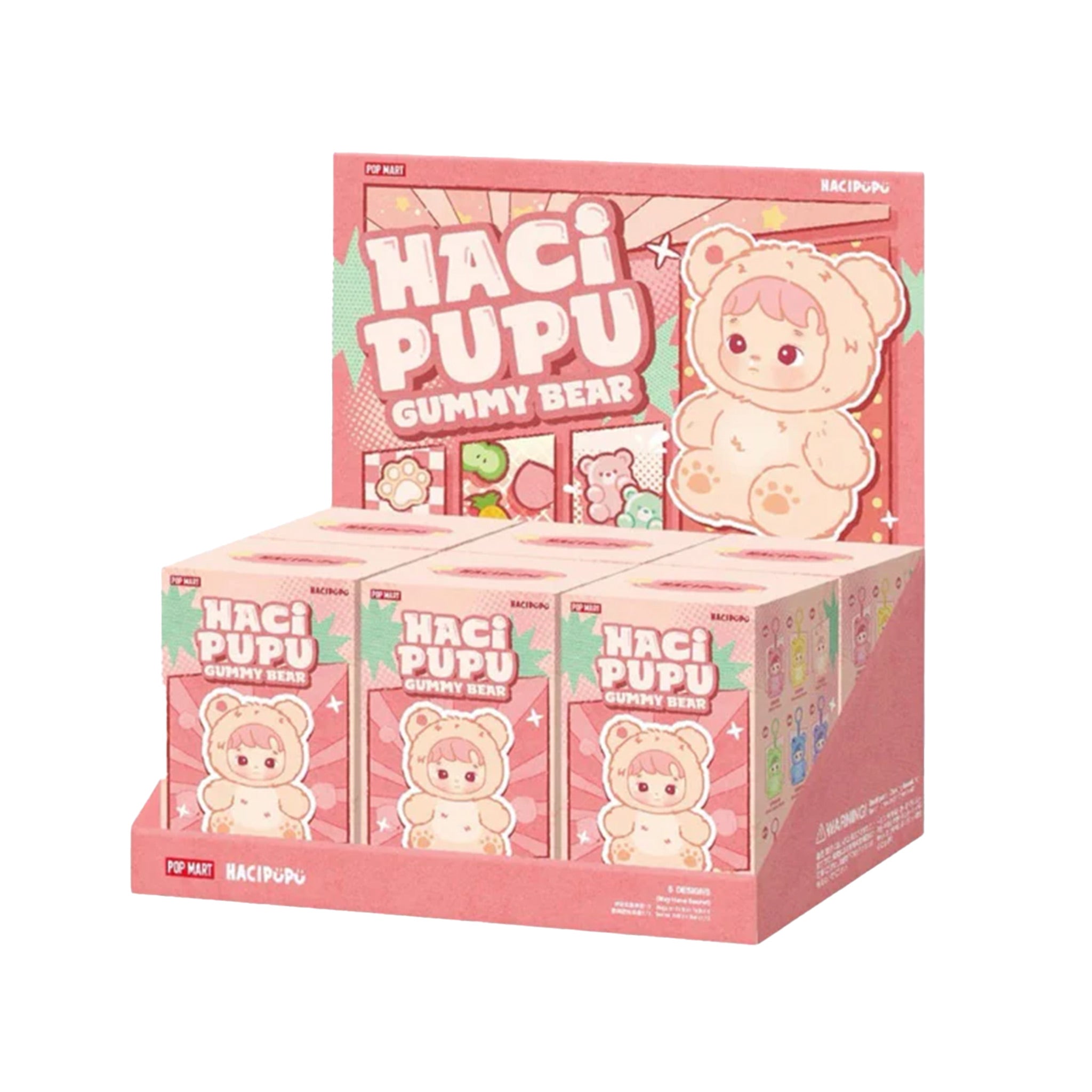Labubu Haci pupu (box of 6)