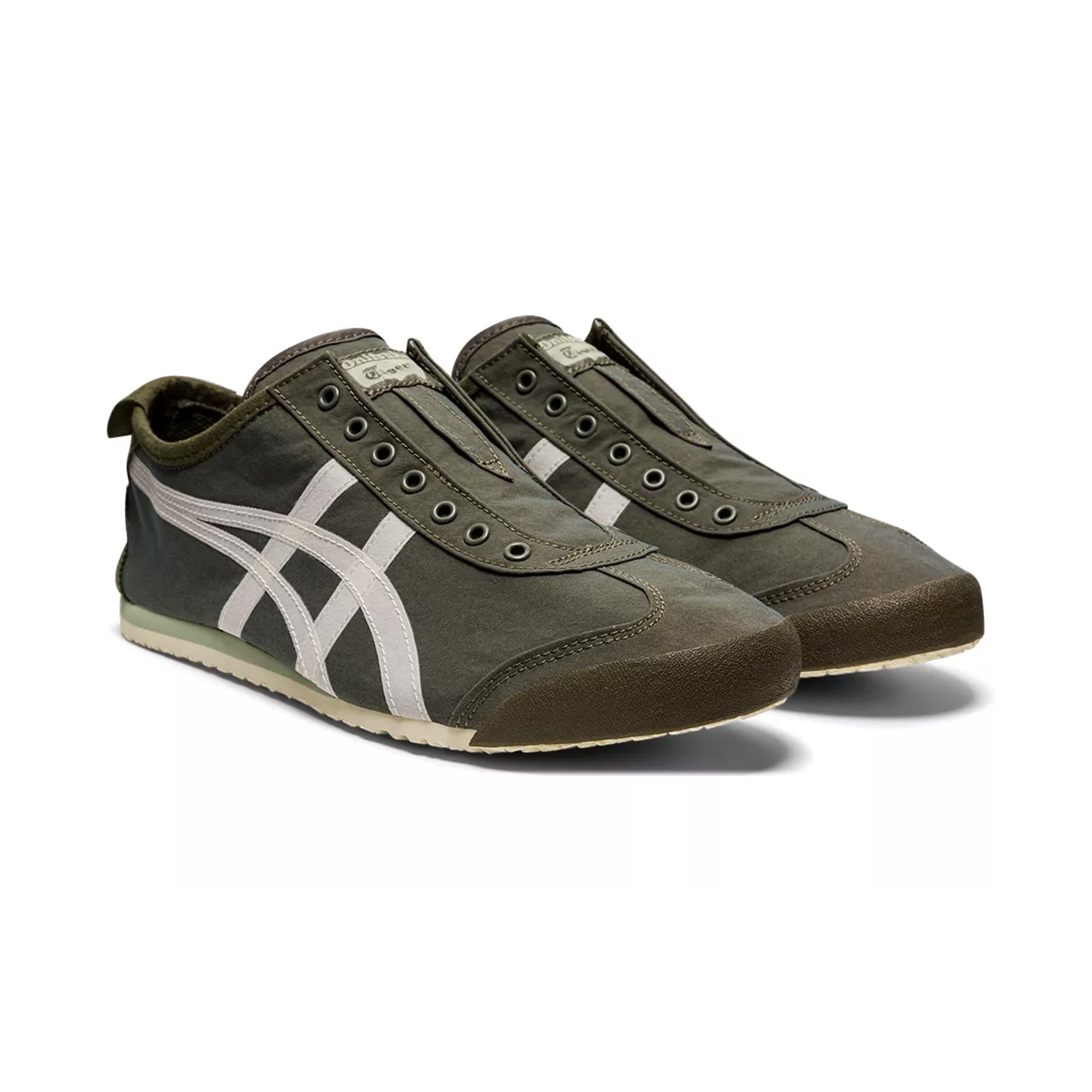 Onitsuka Tiger Mexico 66 slip on MANTLE GREEN/BIRCH
