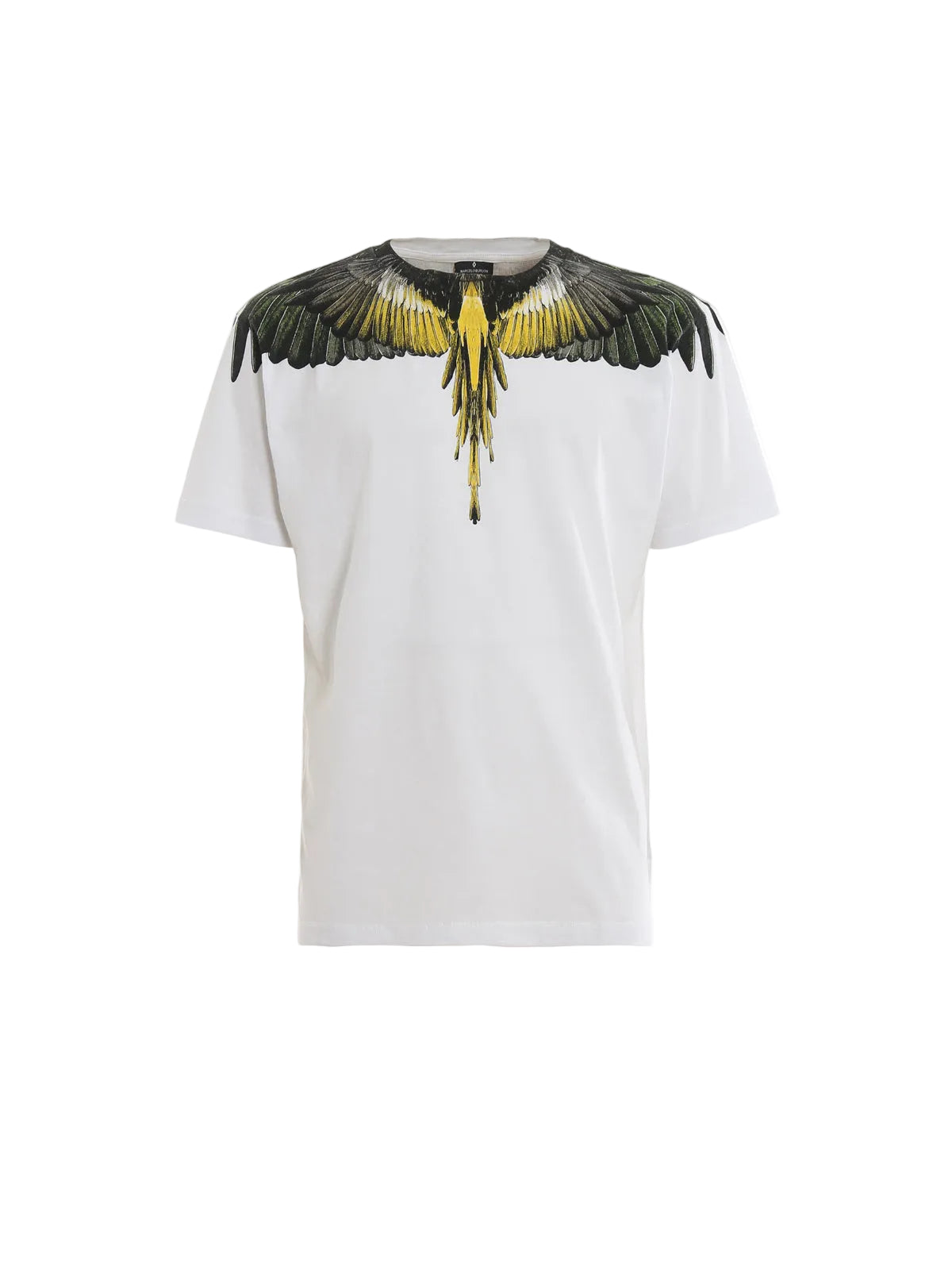 MARCELO BURLON COUNTY OF MILAN YELLOW NECK L/S SHIRT OFF/WHITE