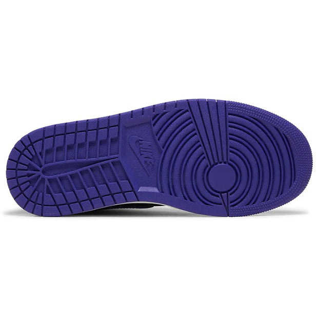 Jordan 1 Mid Purple Black W