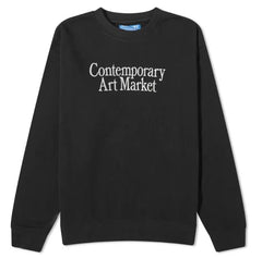 Market Black Contemporary Art crewneck Sweatshirt