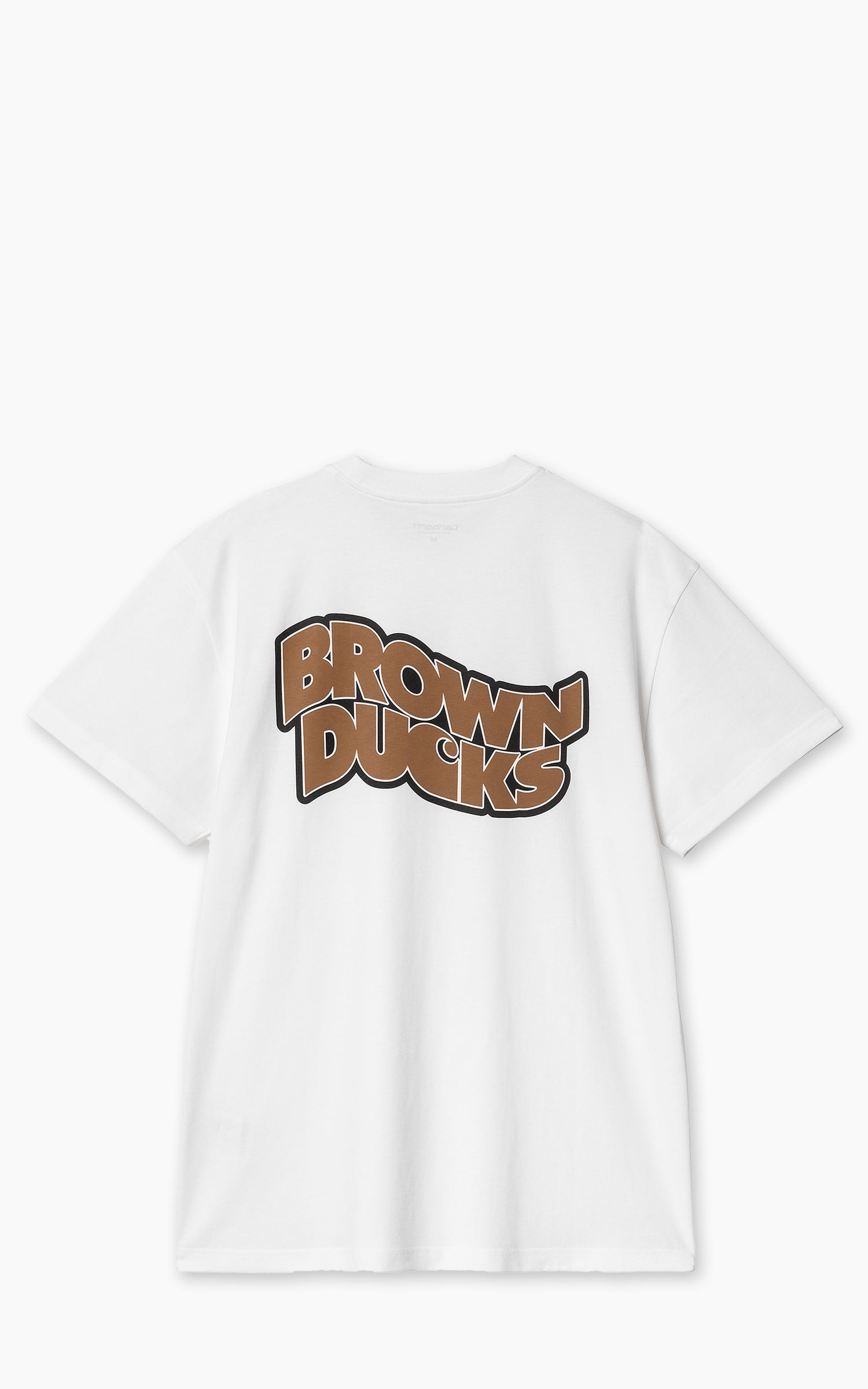 S/S Brown ducks T-shirt white