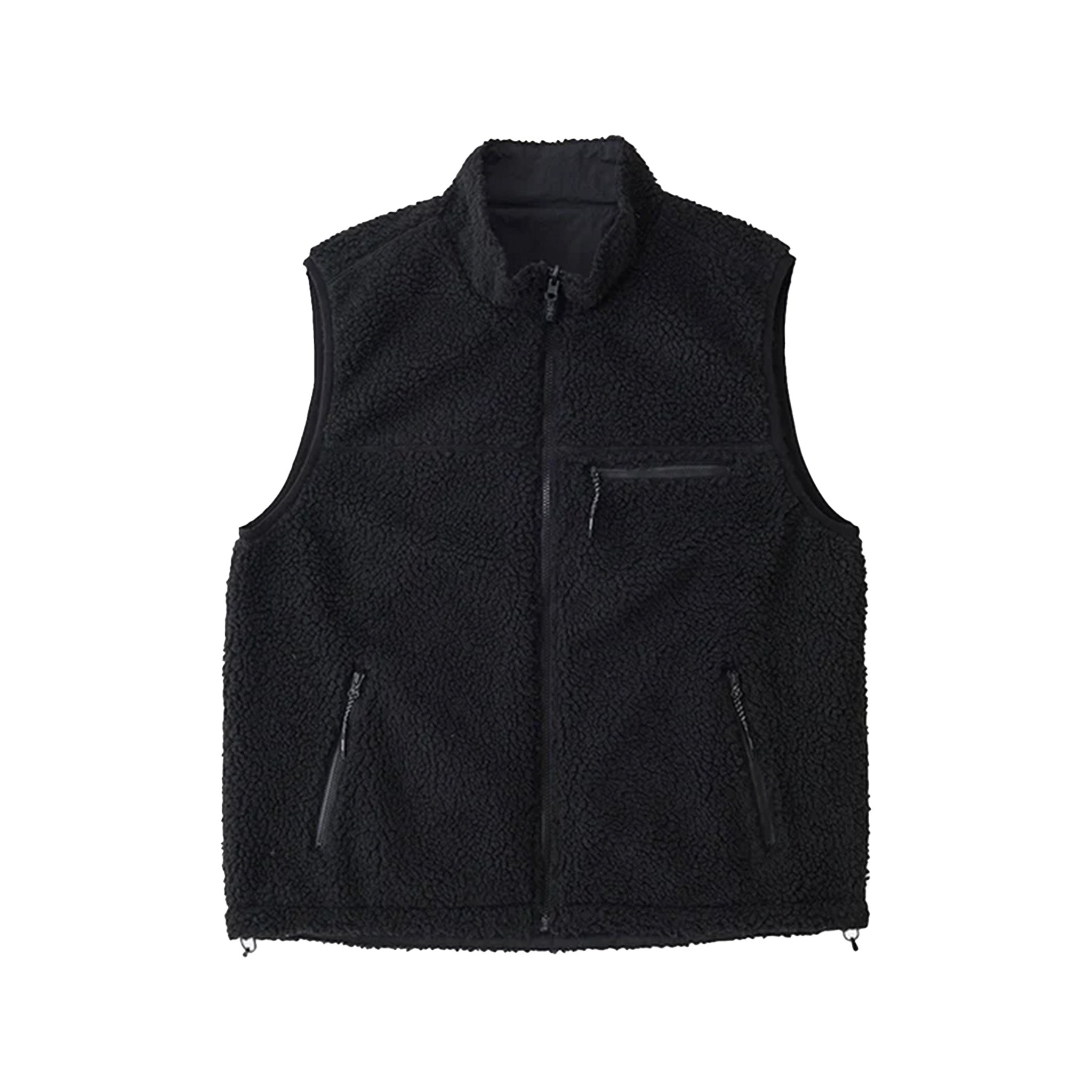 GRAMICCI Reversible Sherpa Vest - Charcoal / Black