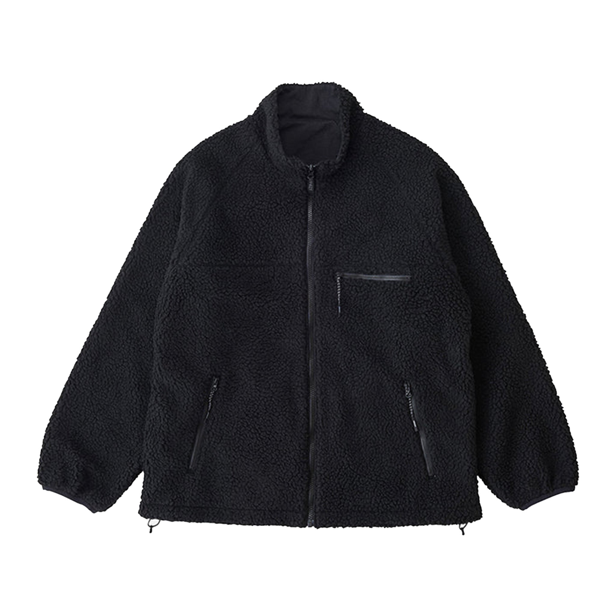 GRAMICCI Reversible Sherpa Jacket - Charcoal / Black