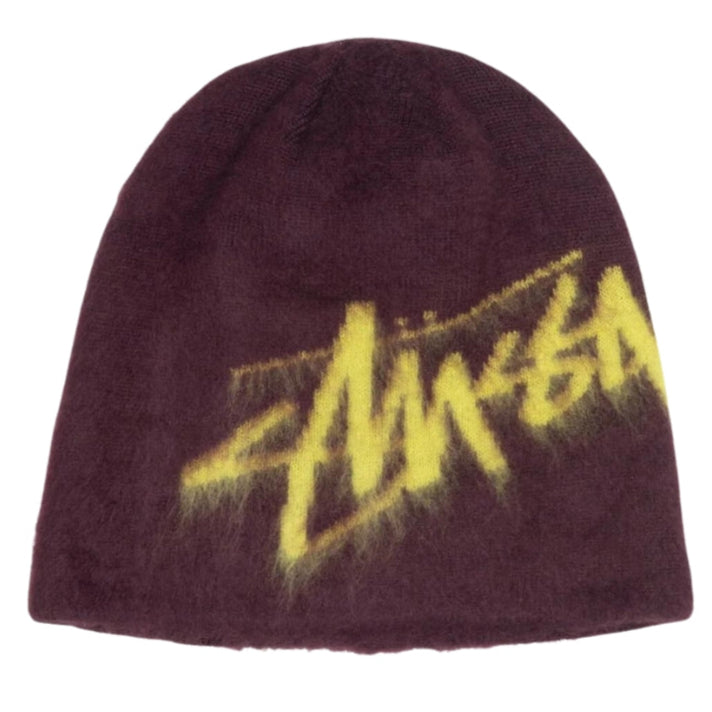 Stussy Brushed out stock eggplant