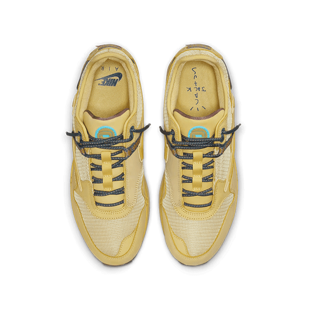 NIKE AIR MAX1 TRAVIS SCOTT CACTUS JACK SATURN GOLD