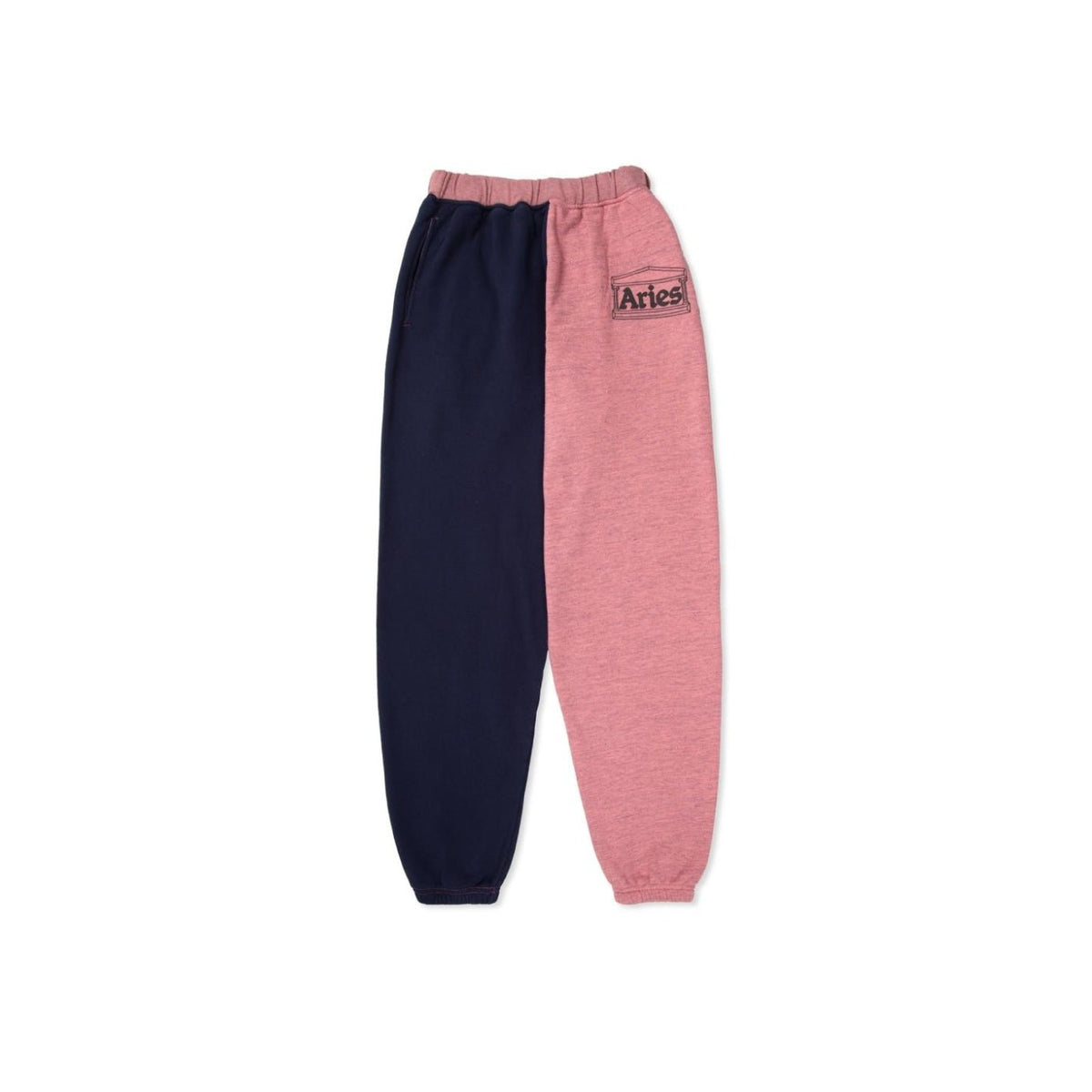 Aries Overdyed Colour Blocked Sweatpants