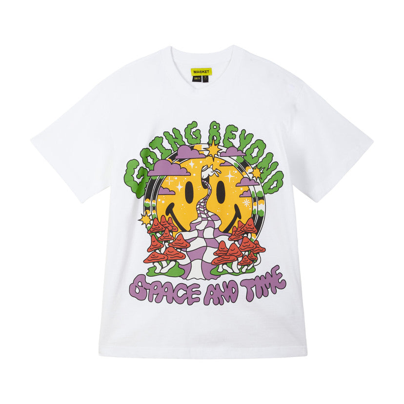MARKET Smiley Beyond Space And Time Tee
