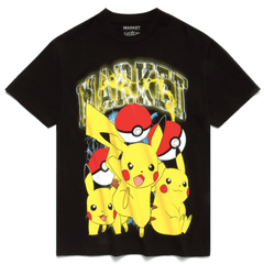 MARKET Pokemon Pikachu Electric Shock T-Shirt