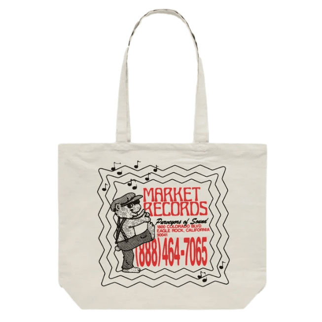 MARKET Records Tote Bag