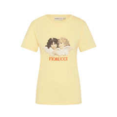 Fiorucci Vintage Angels Tee Yellow