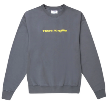 7 DAYS ACTIVE Monday Crewneck Turbulence