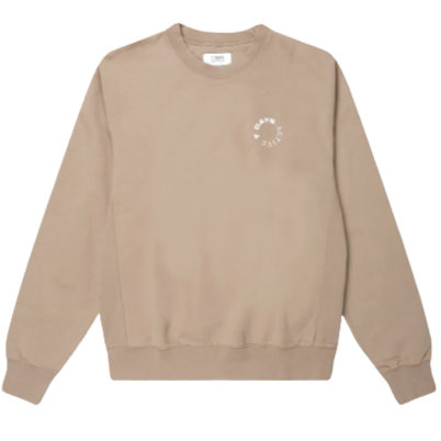 7 DAYS ACTIVE Monday Crewneck Dune